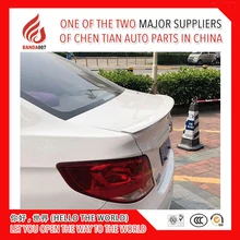 New ABS primer black white red ect color car rear lip spoiler for Sail 3 2015