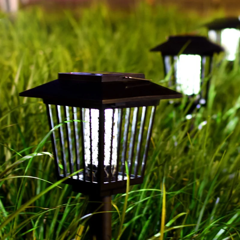 

Solar Insect Zapper LED Mosquito Insect Bug Worm Zapper Cordless Garden Lamp for Mosquitoes Flies HVR88