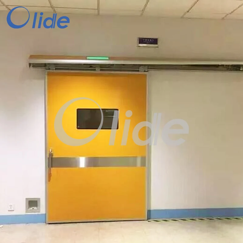 Больничная дверь/дверь аппаратной открывалки автоматические для двойные листы раздвижные двери с дверным корпусом