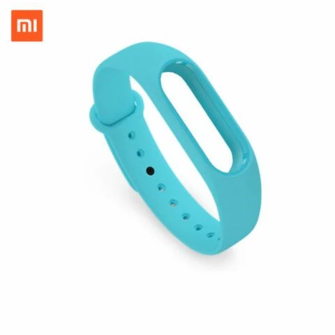 Xiaomi mi ремешок 2 ремешка ремешок силиконовый цветной браслет для mi Band 2 аксессуары Smartband аксессуары - Цвет: blue