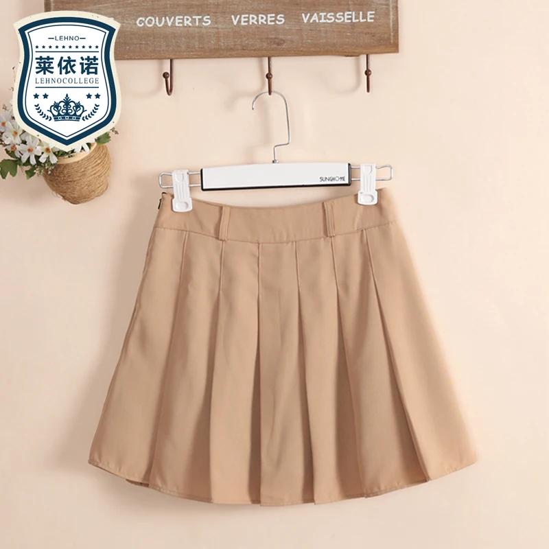 Новая короткая юбка для девочек, японская Корейская версия школьной формы, юбка для девочек