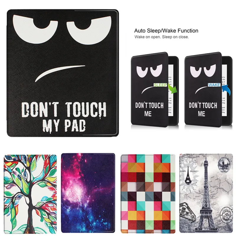 

Smart Kindle Oasis 2 Case PU Leather Cover Auto Sleep/Wake for 2017 Amazon Kindle Oasis 7.0+screen Protector