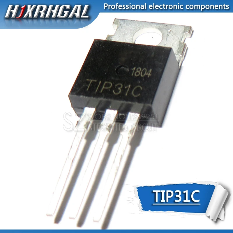10 шт. TIP102 TIP127 TIP107 TIP112 TIP120 TIP122 TIP31C TIP32C TIP41C TIP42C-220 транзистор и IC hjxrhga - Цвет: TIP31C
