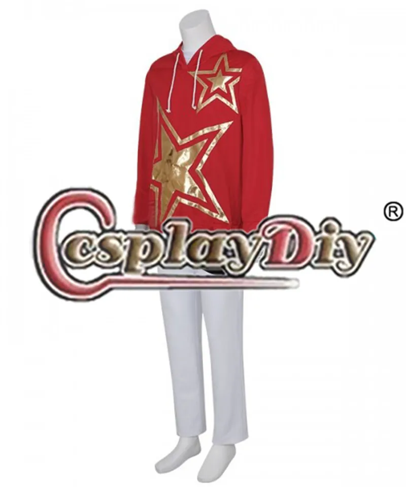 Persona 4 Dancing all Night Rise Cosplay Costume pink with headband