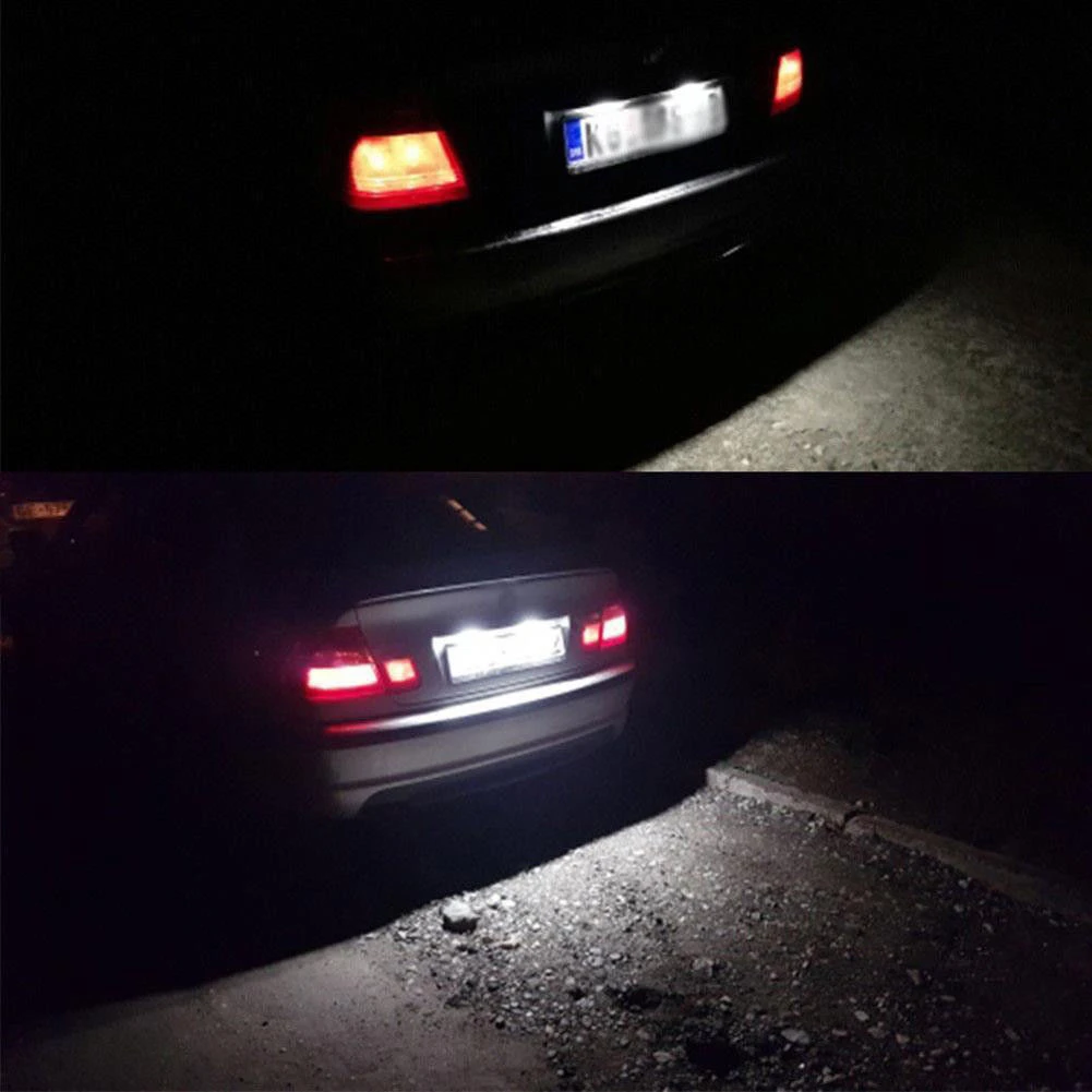 bmw e46 license plate light