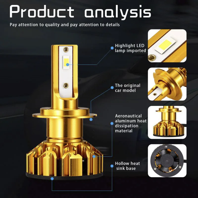 10 пар в комплекте; мини H7 светодиодный H4 светодиодный H1 H3 H11 светодиодные, под шину CANBUS, для автомобиля фары 9005 HB3 9006 HB4 50 Вт 10000lm 6000 K для автомобилей и мотоциклов противотуманная фара