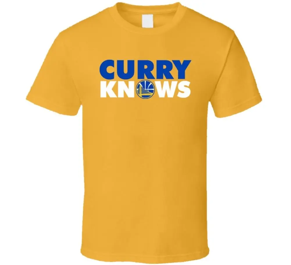 

Steph Curry Stephen Knows Basketball Golden State San Francisco T Shirt Cool Casual pride t shirt men Unisex Fashion tshirt
