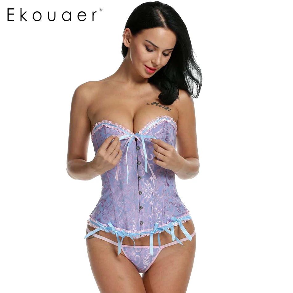 Buy Ekouaer Corsets Plus Size Women Corsets and