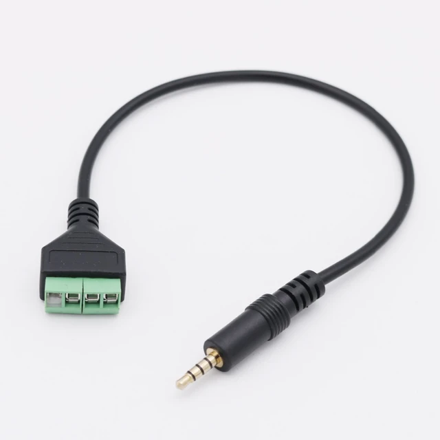 Quality 1/8 3.5mm 4P Mini AV TRRS Plug to 3 RCA Female Jack Audio Video  Adapter Cable - AliExpress