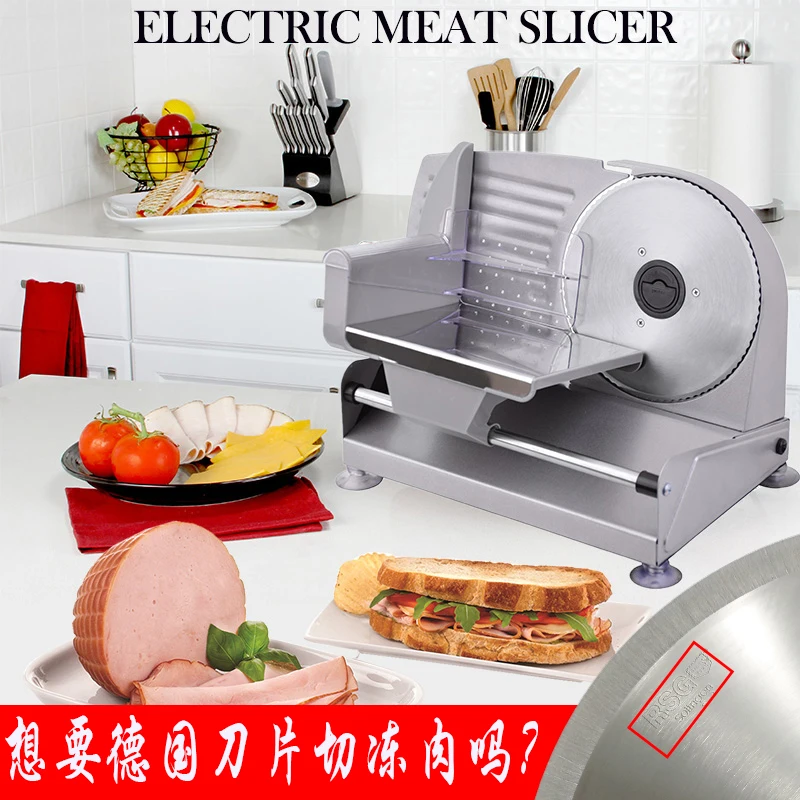 Электрическая бытовая рулонная ломтерезка для говядины, Ломтерезка для мяса, мелкий бизнес, тост, хлеб, замороженное мясо, рубанок для мяса