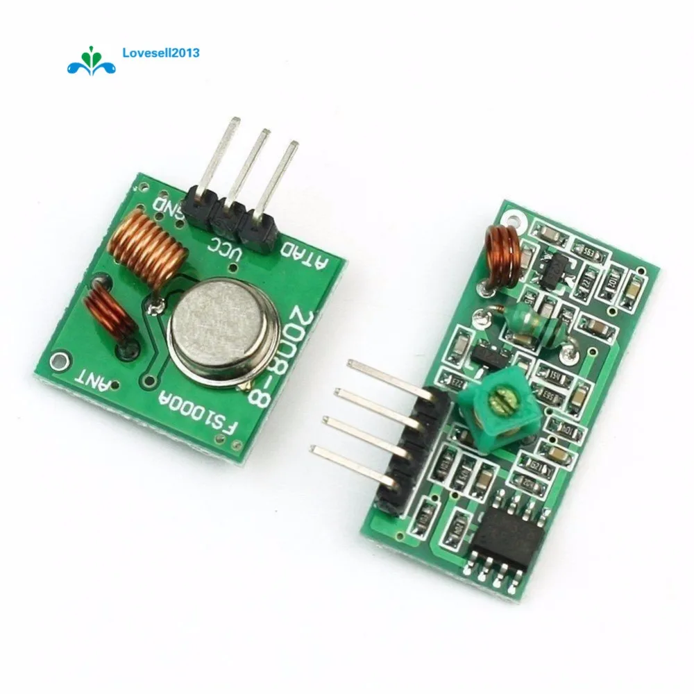 

315Mhz RF transmitter and receiver link kit for for Arduino/ARM/MCU WL