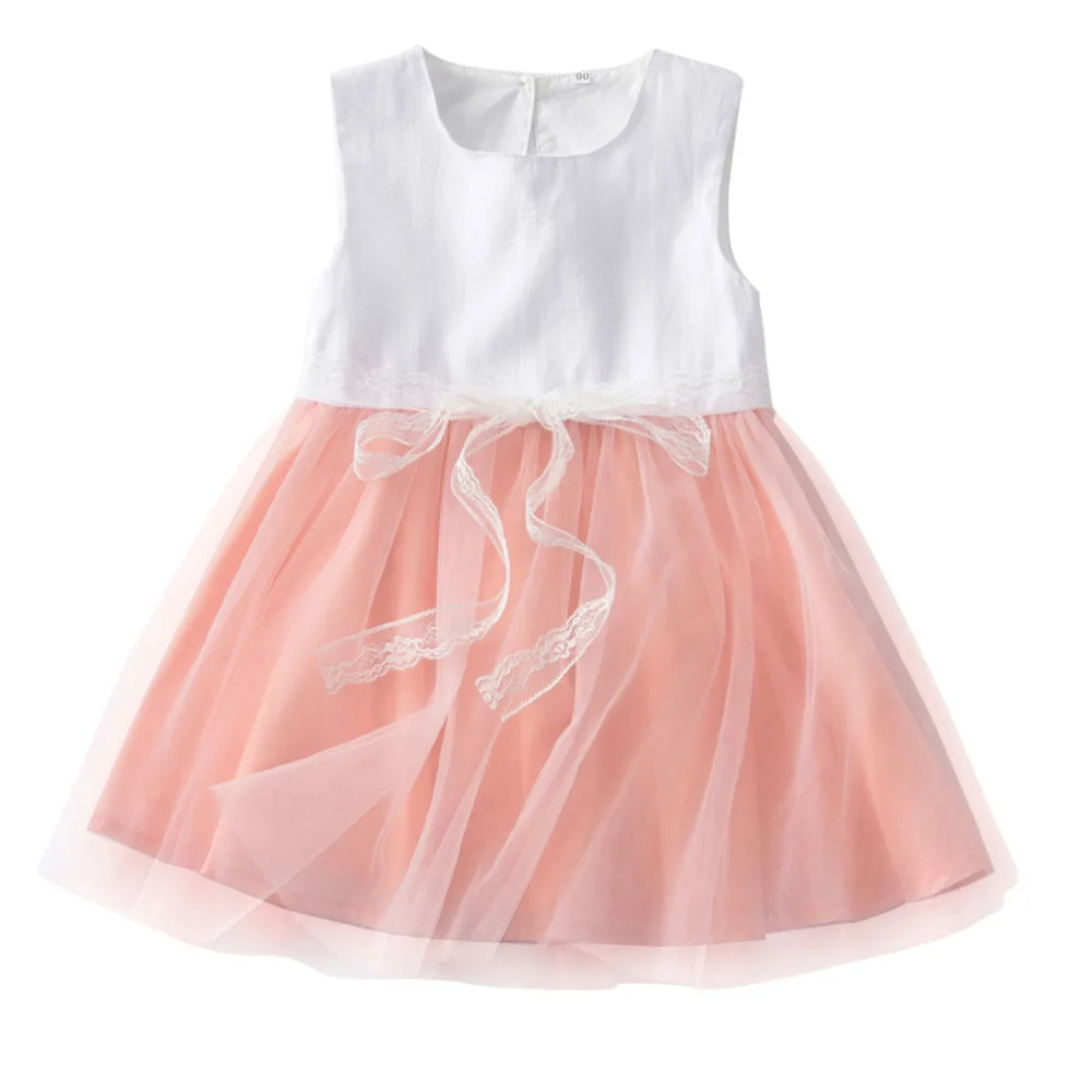 Baby Dresses Girl Clothes Baby Sleeveless Elegant Ball Gown Girl Dresses for Birthday Wedding party Baby Girl Clothes