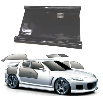 

Dewtreetali New Arrival 50cm X 3m Window Tint Film Tinting Roll Kit 5% VLT Black UV-Proof Scratch Resistant for Auto Car House C