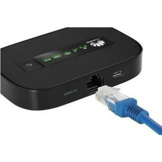 

Unlocked Huawei E5351 3G Portable WiFi Router with SIM Card Slot 42Mbps Pocket WiFi with Antenna Port