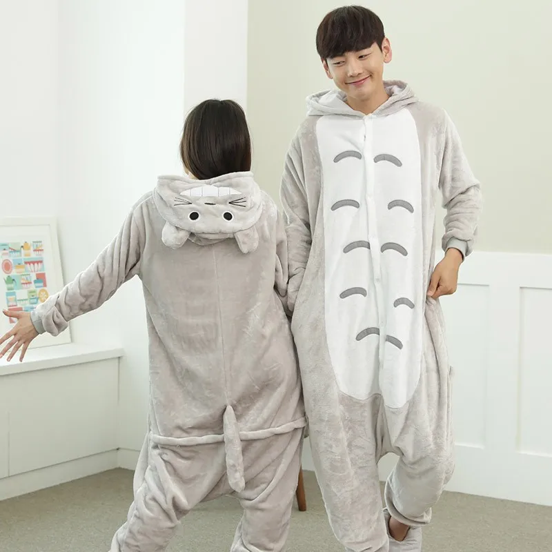 Wholesale-Unicorn-Stitch-Panda-Unisex-Flannel-Hoodie-Pajamas-Costume-Cosplay Animal-Onesies-Sleepwear-For Men Women Adults (12)