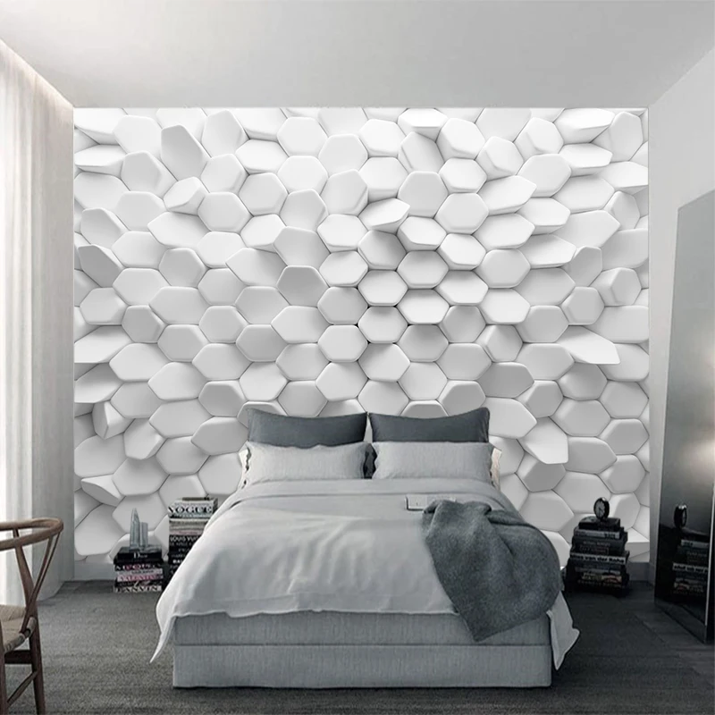 

Vision Irregular Pentagon Ordering Custom Modern Wallpaper The New Abstract Geometric Figure Wall Mural Wallpaper For Living