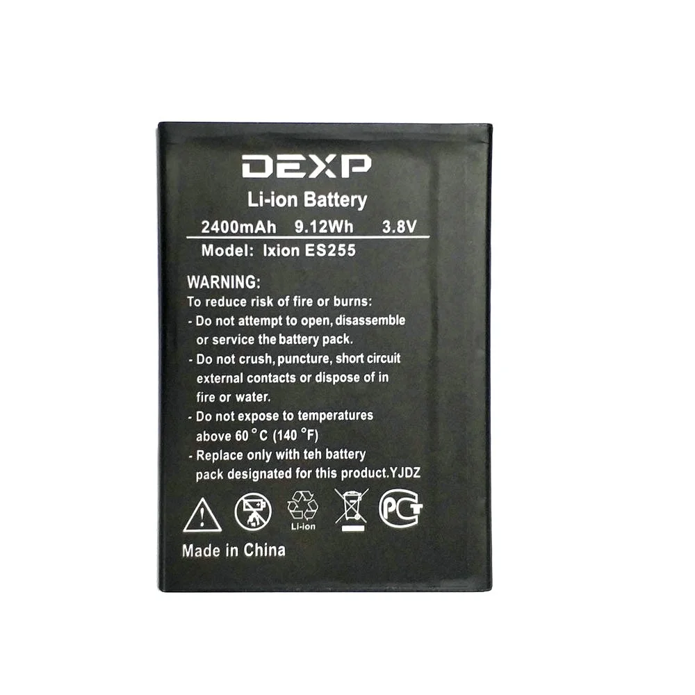 New 2400mAh Replacement Battery For DEXP Ixion ES255 Fire Phone + Tracking number | Мобильные телефоны и аксессуары
