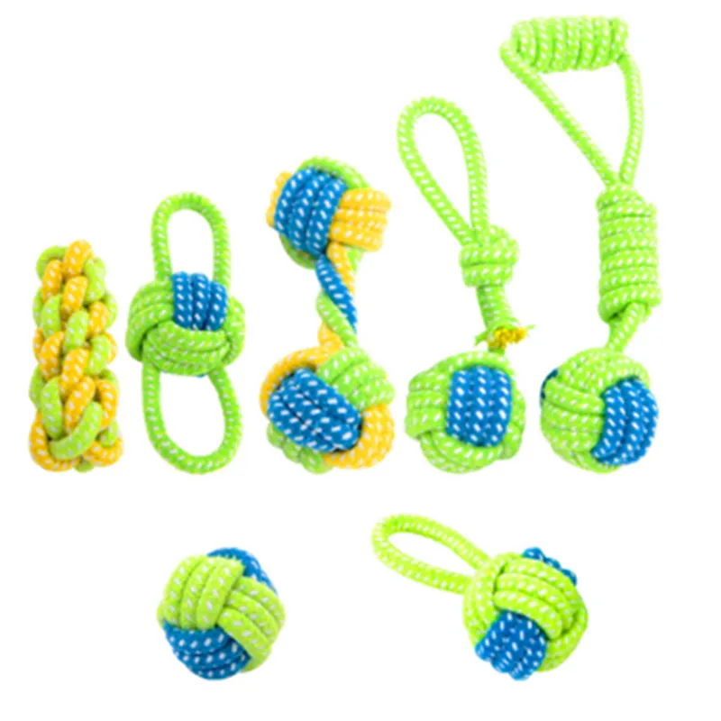 Buy DCPET Dog Toy Dog Chews Cotton Rope Knot Ball