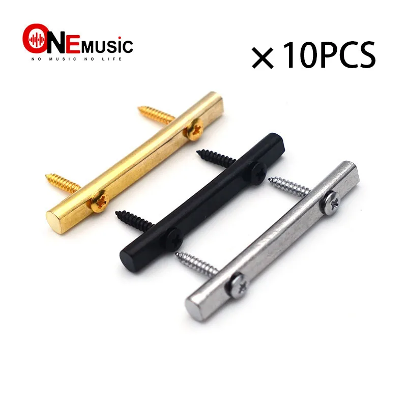 10pcs 45mm Brass Guitar String Retainers Bars Tension Bar for Tremolo