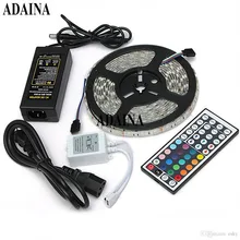 Waterproof Led Strip Light IP 65 DC12V 5A Diode Tape SMD5050 60Chips/M 5M/Lot RGB/Warm Led Light Outdoor Home Decor Ledstrip