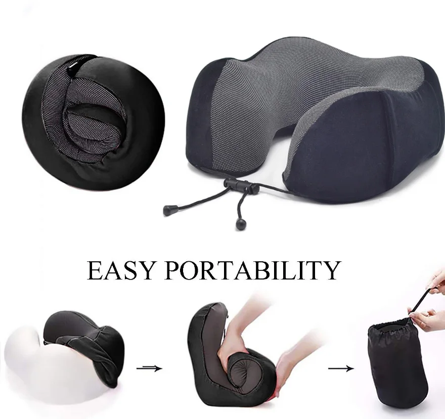 Adjustable-Travel-Pillow-Set-Pure-Memory-Foam-U-shaped-Pillow-AirplaneCarBus-Compact-U-Shaped-Neck-Support-Pillow_10