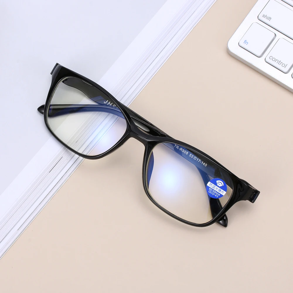 

UV400 Anti Blue-ray Reading Glasses Flexible Ultralight TR90 Computer Goggles Radiation Protection Anti-fatigue Eyewear