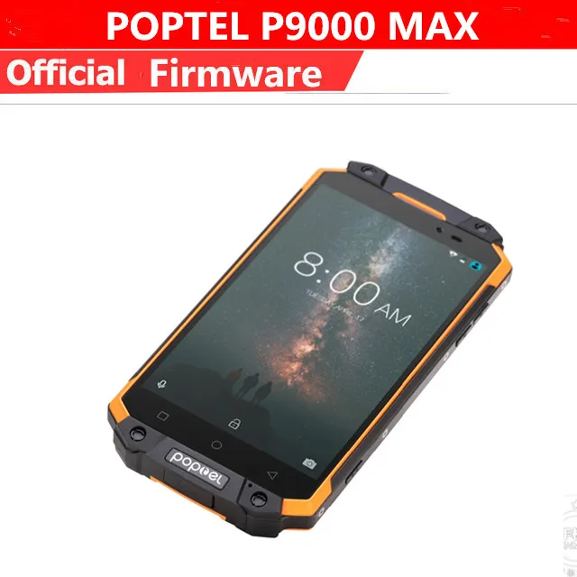 Guophone Poptel P9000 MAX IP68 Водонепроницаемый 4G LTE мобильный телефон Android 7,0 5," FHD 4 Гб ram 64 Гб rom отпечаток пальца 9000 мАч