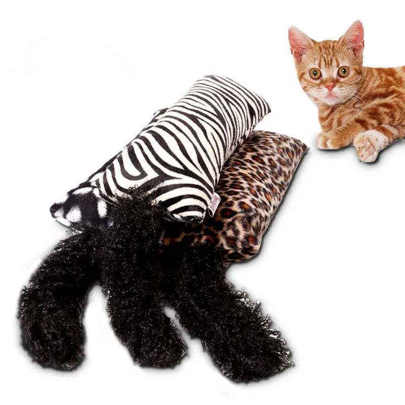 

Funny Interactive Fancy Catnip dog Cat Toy Long Hair Tail Cat Mint Toys For Pets dog Cats Supplies Hot 3 colors for choose