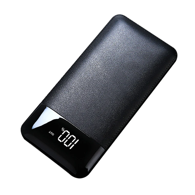 For Iphone Xiaomi Power Bank 20000mAh Portable Charger Dual USB LCD Powerbank External Battery Bank 20000mah for Mobile Phones