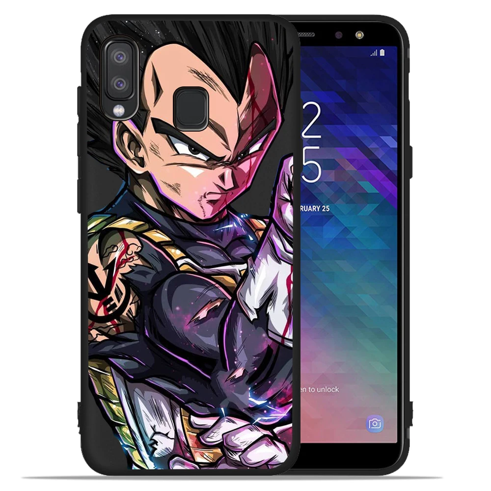 Dragon Ball Супер Saiyan Goku Vegeta Dragon чехол для телефона для samsung Galaxy A50 A20 A30 A40 A10 A70 M10 M20 Etui задняя крышка
