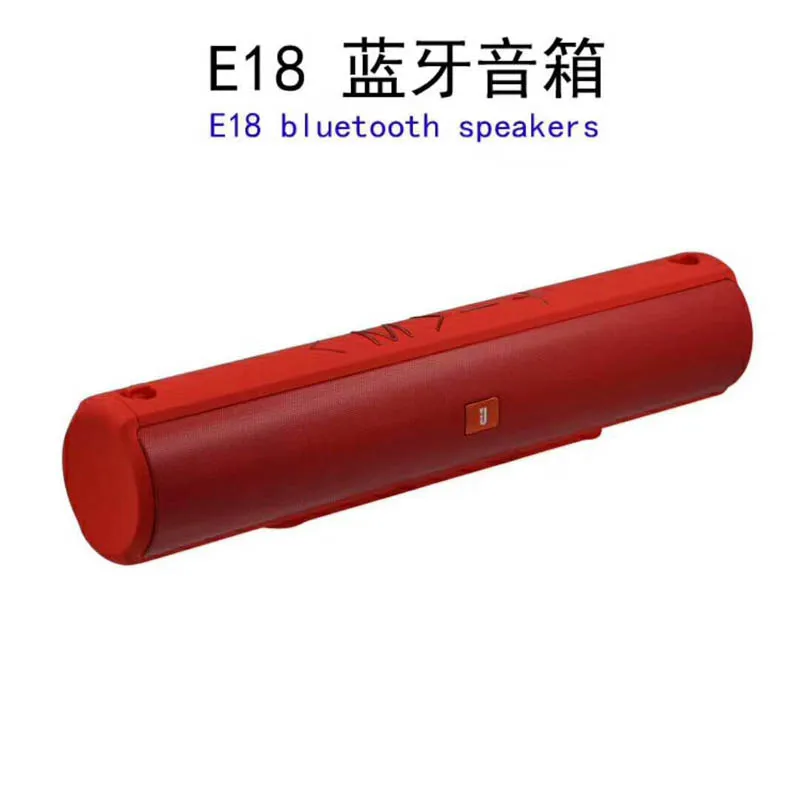 Красный Портативные интеллектуальные bluetooth-колонки, многофункциональные внешние bluetooth-колонки, стерео басовый эффект, функция голосового вызова - Цвет: Красный