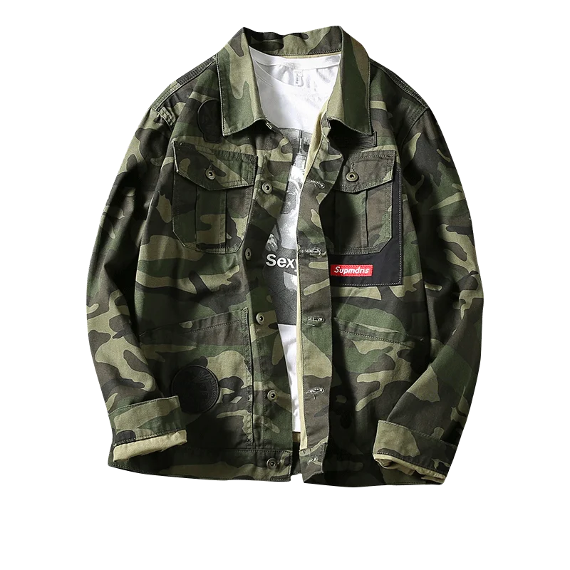 YASUGUOJI New 2019 Japan Style Jeans Men Jacket Fashion Vintage Black Mens Denim Jacket Streetwear Loose Patch Denim Jacket Men