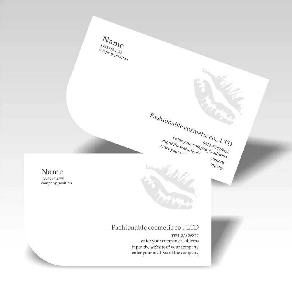 Free Shipping Stylish Design Cutting Customized Business Cards Stylish Design Cutting Customized