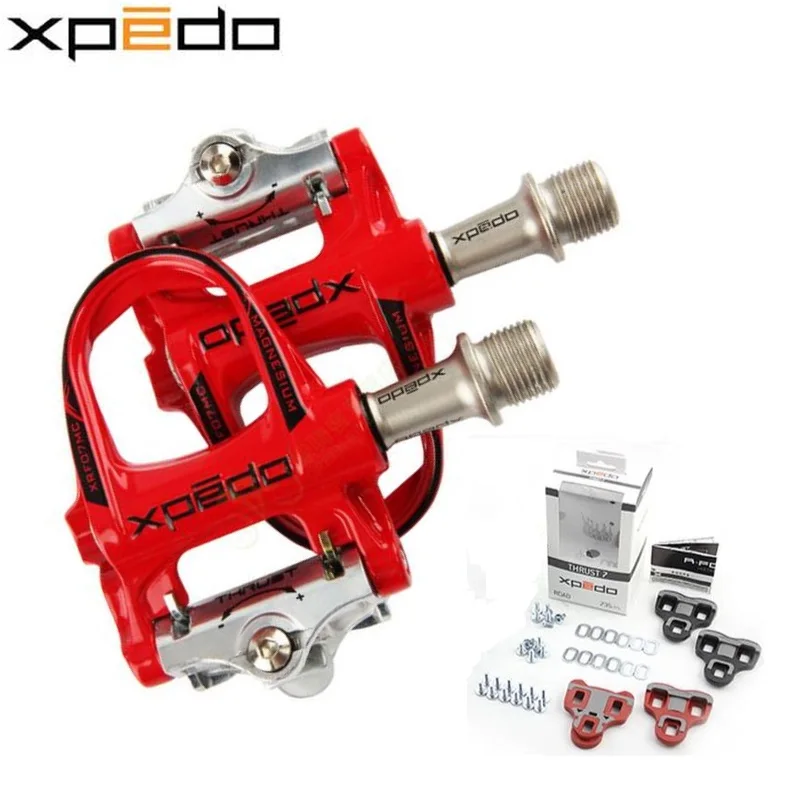 Wellgo XRF07MC Магний дорожный велосипед из сплава без клипсов педали с 2 парами look keo