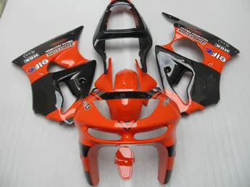 

ABS full Fairing kit fit for Kawasaki ZX6R 1998 1999 NINJA ZX-6R 98 99 orange black high grade fairings set AS26
