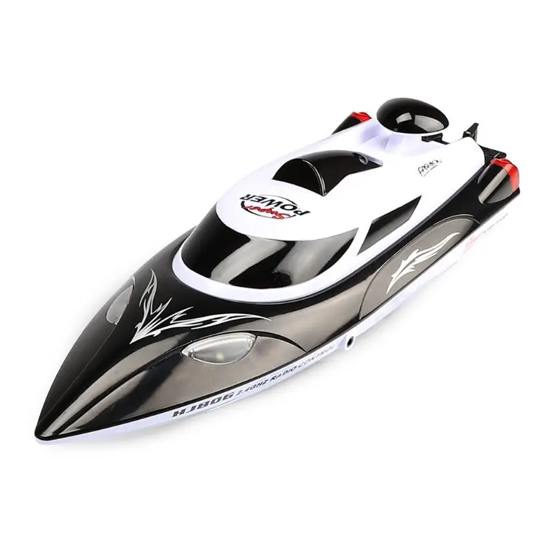 HJ806 RC قارب سباق 2.4 جيجا هرتز 4 قناة 35 كيلومتر/الساعة سباق التحكم عن بعد قارب لعبة هدية طبقة مزدوجة للماء HJ806 RC قارب سباق 2.4 جيجا هرتز 4 قناة 35 كيلومتر/الساعة سباق التحكم عن بعد قارب لعبة هدية طبقة مزدوجة للماء