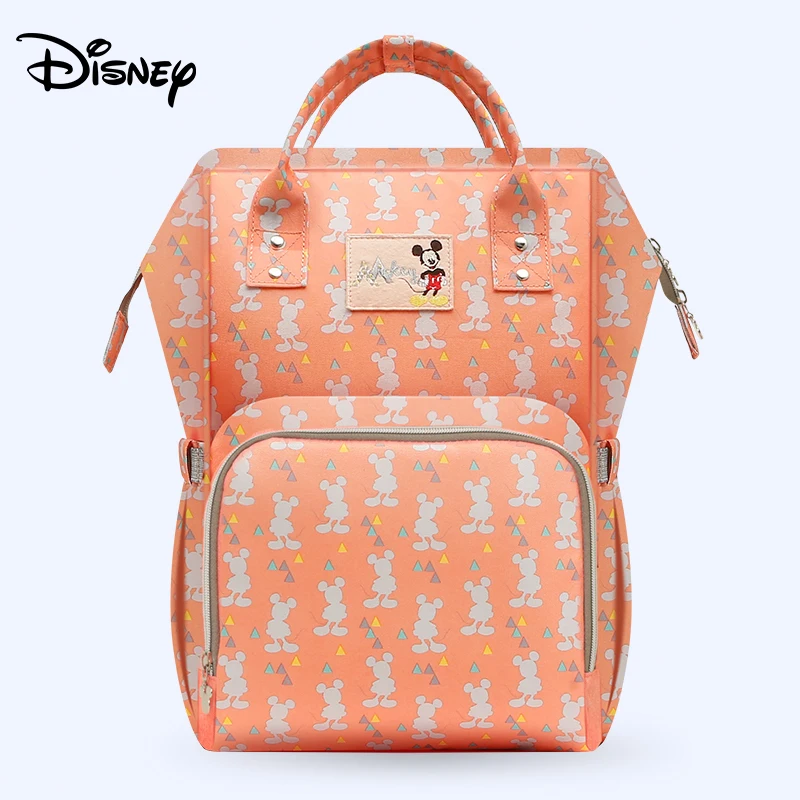 Сумка для подгузников Disney вместительный рюкзак из ткани Оксфорд с изоляцией