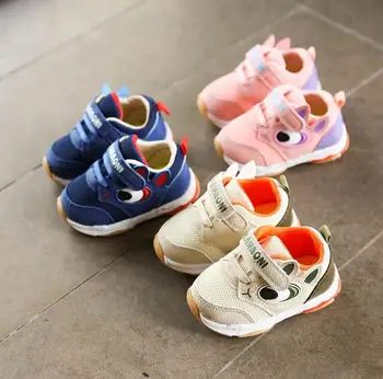 

Baby boy shoes for Baby Sneakers Baby Girls Breathable Casual Running Shoes Infant Non-slip soft bottom kids Sports Mesh Shoes