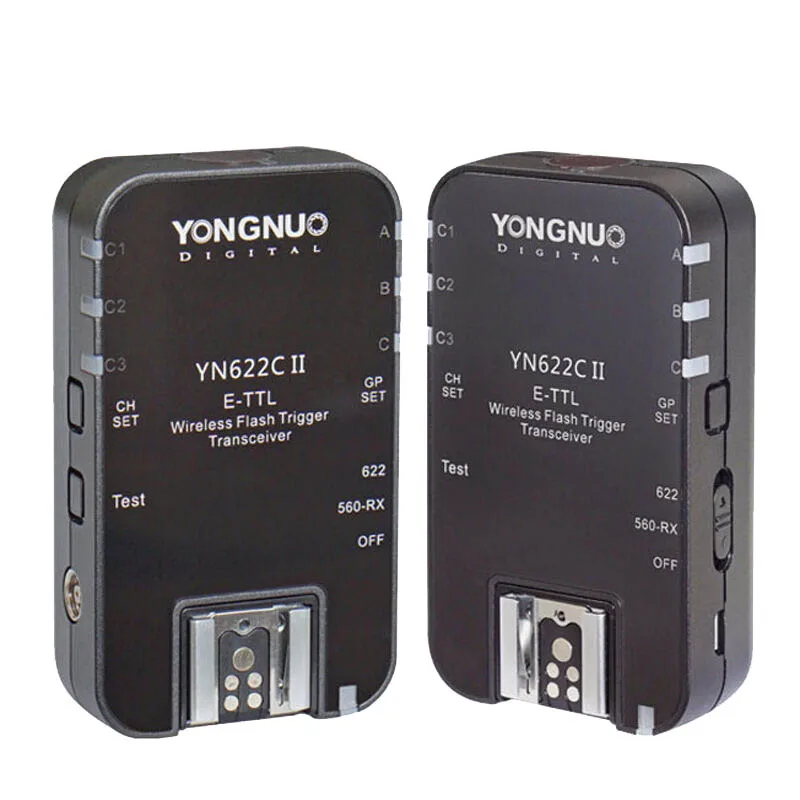 Беспроводной триггер вспышки YONGNUO YN622C II ETTL с HSS 1/8000s для камеры Canon поддержка YN560IV
