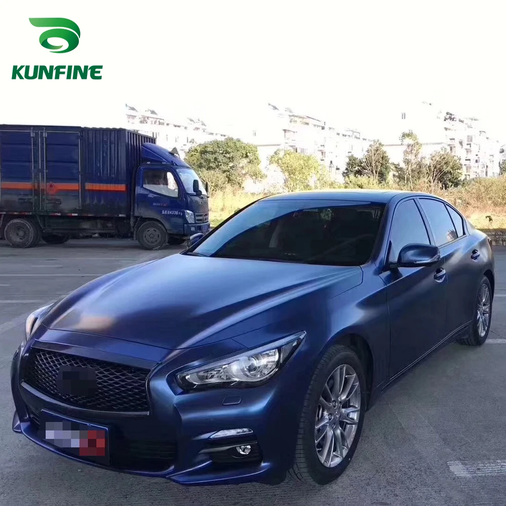 Car Vinyl film Body Sticker Car sticker Electro-optic Midnight blue (3)