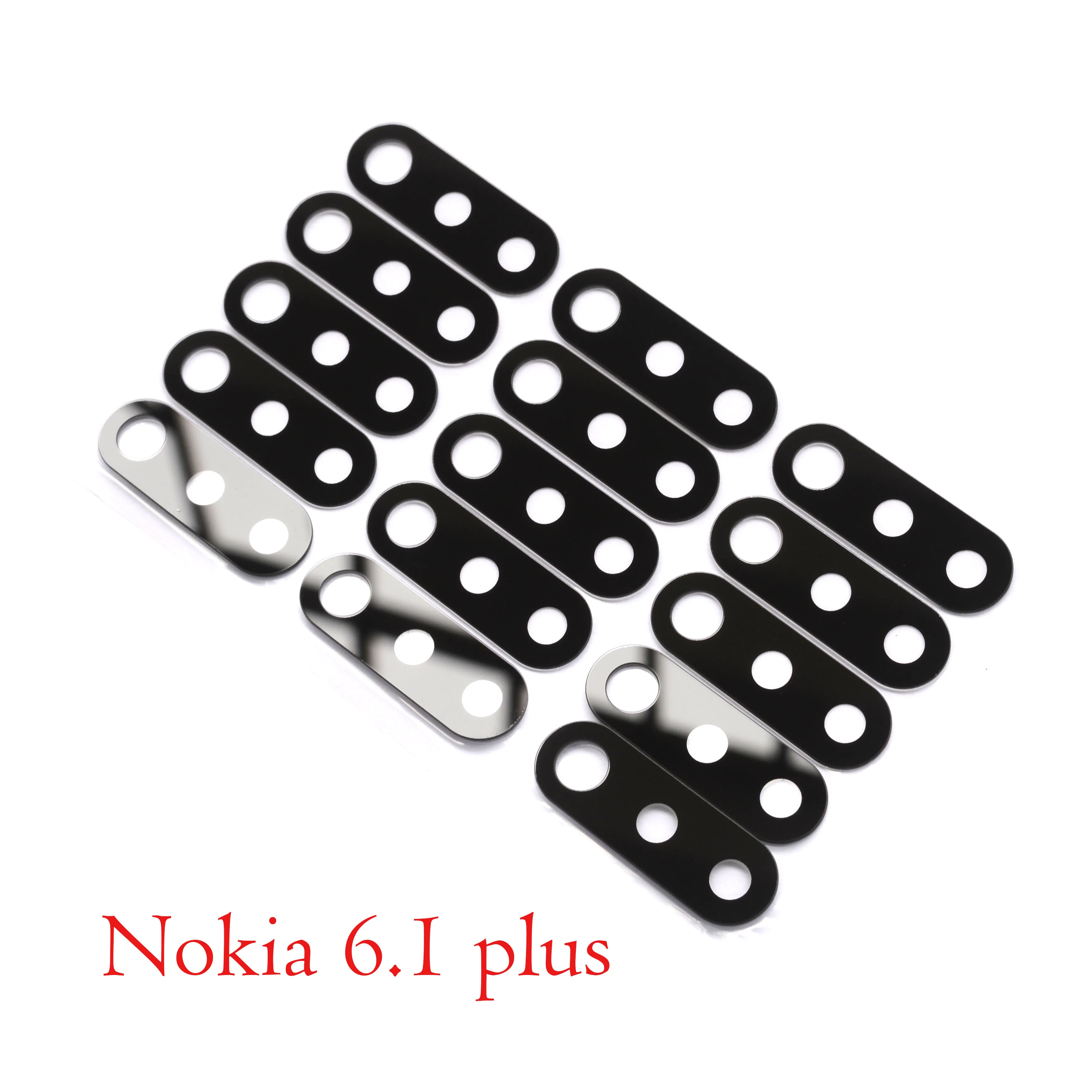 Стеклянный объектив задней камеры для Nokia 6 1 plus с наклейкой X6 | Мобильные телефоны