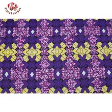 Скидка Мода полиэстер воск печатает ткань Анкара бинта настоящий воск Высококачественная африканская ткань для вечерние платья PL806