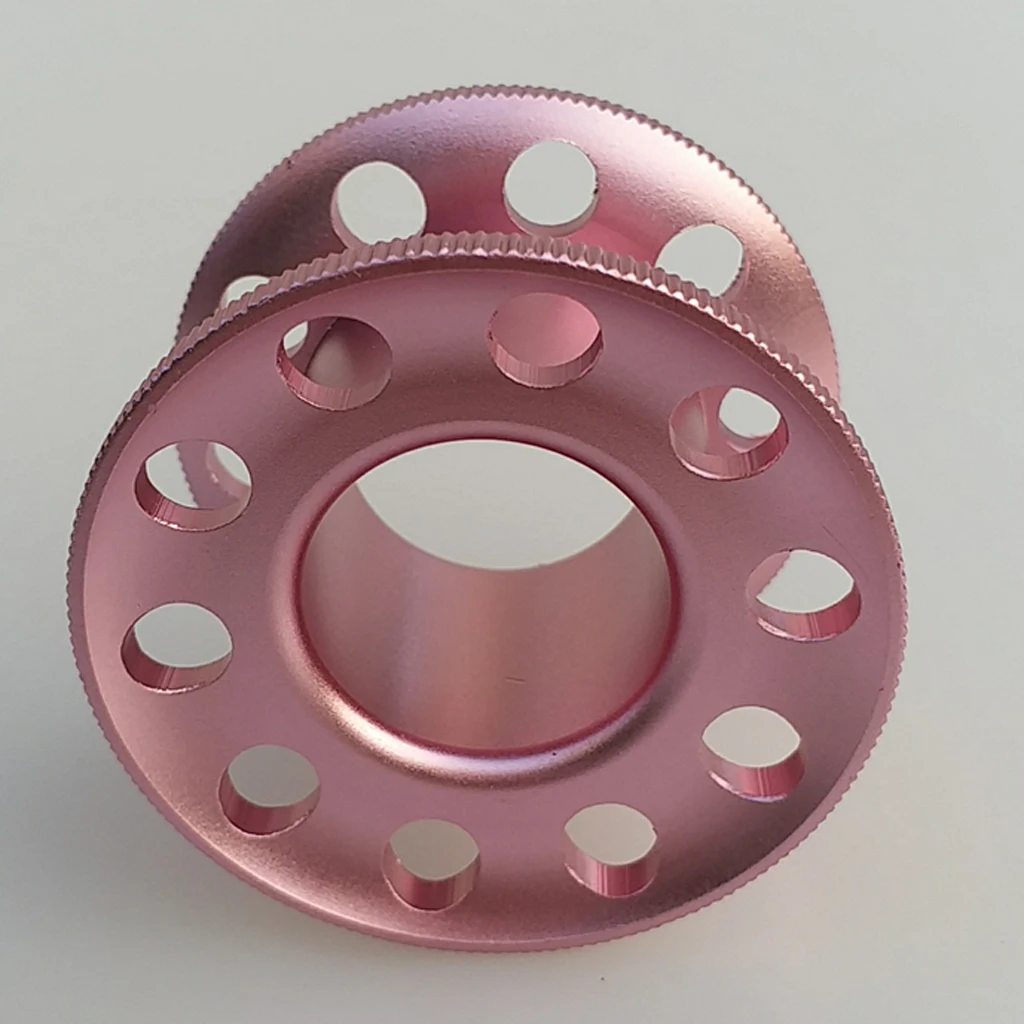 Portable Aluminum Alloy Finger Wreck Reel Scuba Diving Tech Spool Guide Line Spool Snorkeling Gear Water Sports Accessories
