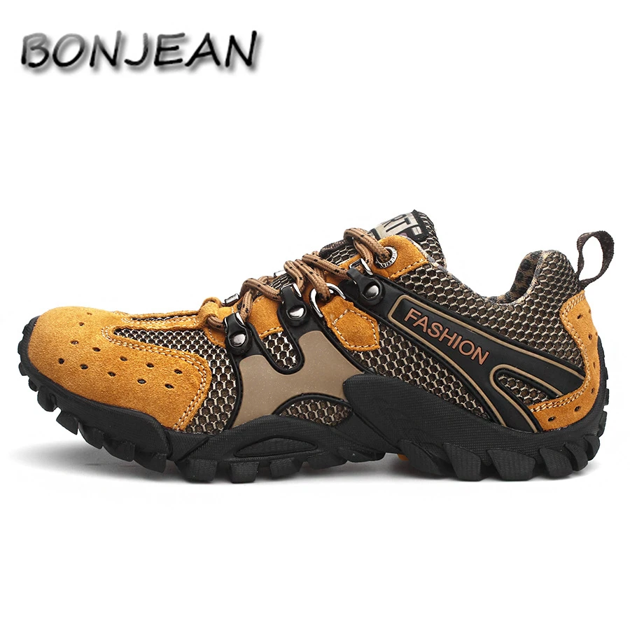 

Autumn Outdoor Hiking Shoes Men Breathable Mesh Camping Climbing Trekking Shoes Men Tactical Hiking Shoes Men Hiking Sneakers