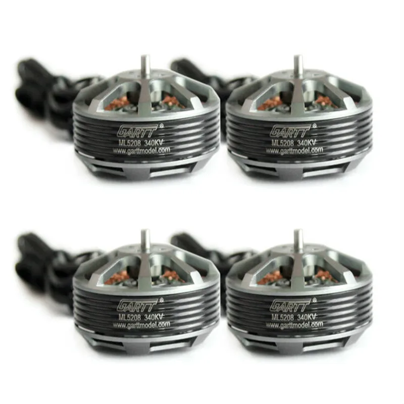 Бесщеточный двигатель GARTT 4 шт. ML5208 340KV для мультикоптера квадрокоптера