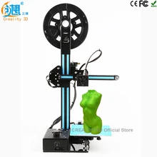 Дешевые CREALITY 3D комплект Принтера Ender-2 FDM 3D Принтер DIY Kit Алюминиевая Рама С Очагом Нитей Подарок Высокое Качество