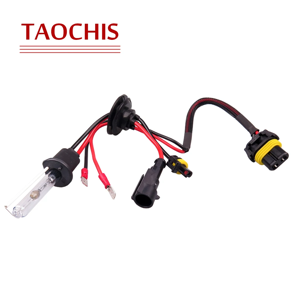 100 Original Taochis 12V 55W HID Xenon Lamps H1 Replacement Car Headlight Kit