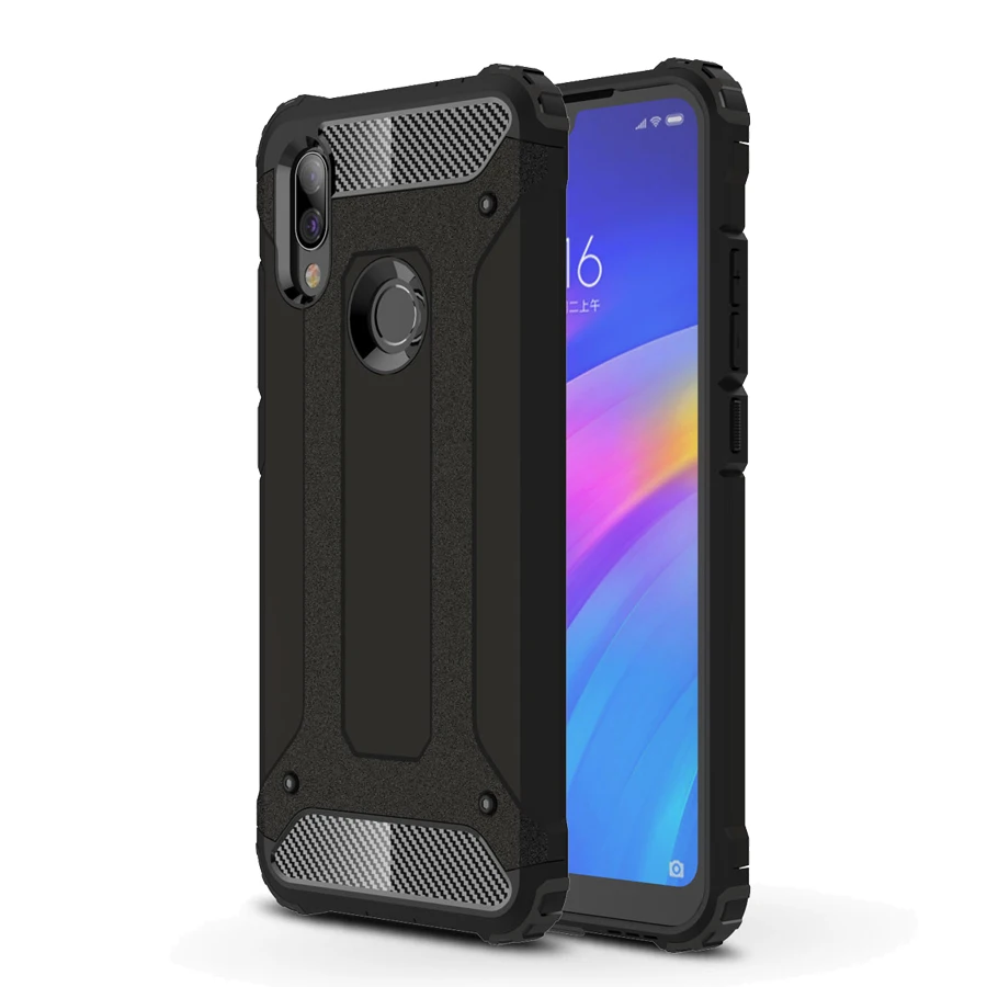 Rugged Dual Layer Armor Case For Xiaomi redmi 7 S2 GO 6 6A Coque Note 5 Pro protective Shockproof Hard PC + TPU Cover |