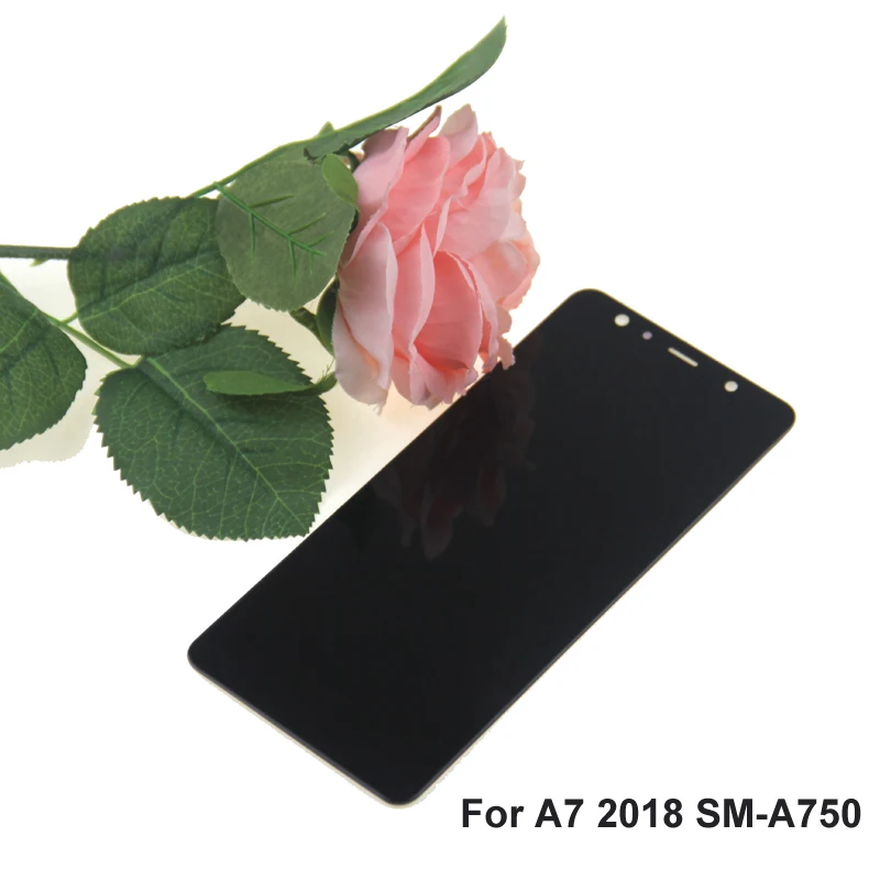 6 0 &quot&quot для Samsung Galaxy A7 2018 SM A750F A750 ЖК дисплей сенсорный экран дигитайзер сборки 100%
