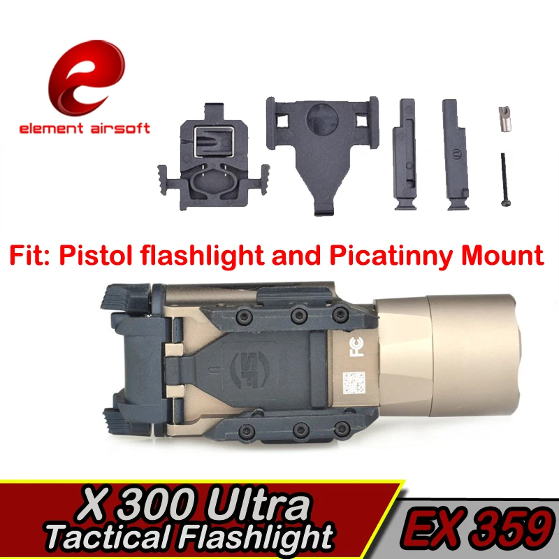 Element Tactical suprefir X300 светодиодный оружейный светильник Waffe lanterna страйкбол пистолет Wapens Glock охотничий Arsoft Armas Flash светильник